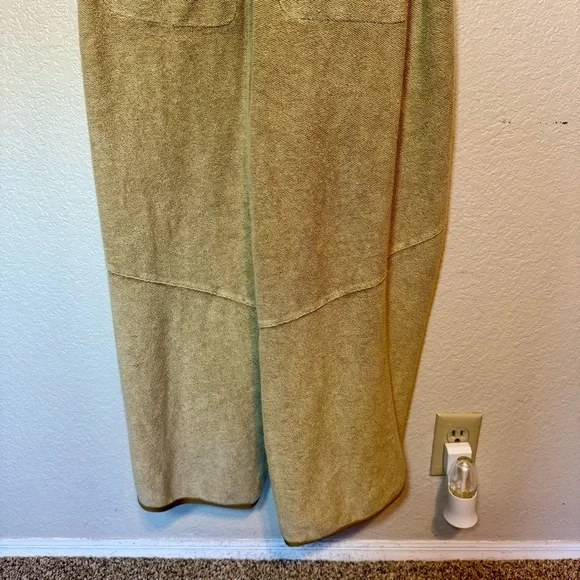 NWOT Free People Movement Timko Onesie Utility Jumpsuit Wide Leg Neutral Tan Med - Picture 10 of 12